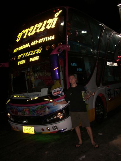 Nachtfahrt nach Ko Tao...