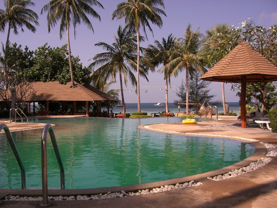 der Pool, von dem wir natuerlich trotzdem profitiert haben