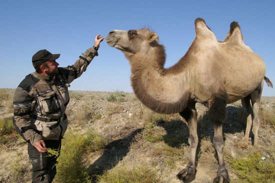 Begegnung in Kasachstan