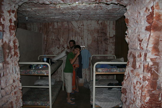 Unsere Unterkunft in Coober Pedy