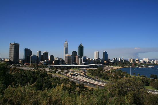 The beautiful city of Perth