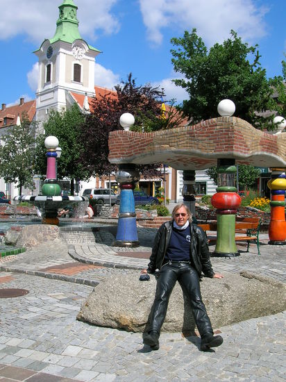 Marktbrunnen von Hundertwasser in Zwettl