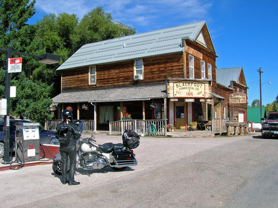 Ovando, ein Bilderbuchort des alten Amerika