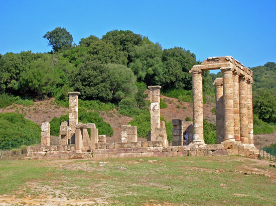 Tempio di Antas - punisch-römischer Tempel des Gottes der Sarden: Sardus Pater Babai (1.200-900 v.Chr.)