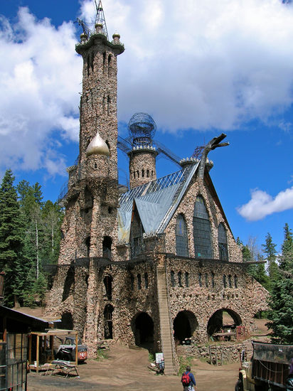 Bishop's Castle - erbaut mit eigenen Händen in 37 Jahren! Jim Bishop ist ein beeindruckender Mann!