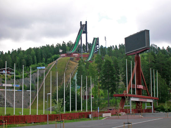 Falun - bekannt durch den nordischen Skisport