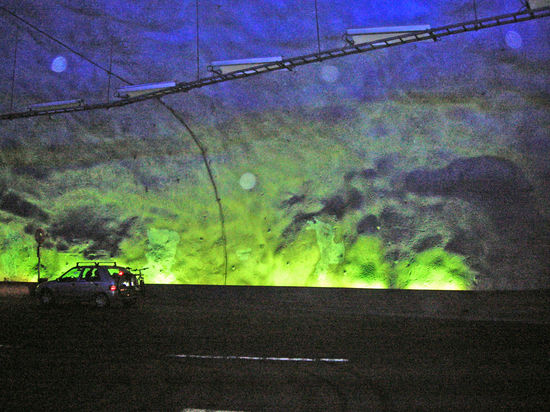 Mytik des 21. Jahrhundert - Laersdaltunnelen - längster Straßentunnel der Welt (24,5 km)