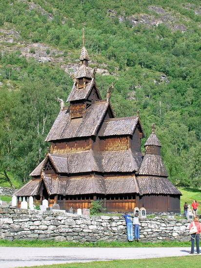 Borgund - die in reinster Form erhaltene Stabkirche