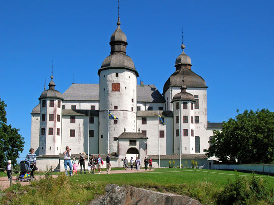 Schloß Läcko, 238 Zimmer, mit einem herrlichen Blick auf den Vänern See
