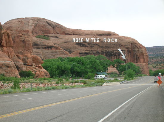 Hole n' the rock, in der Nähe von Moab