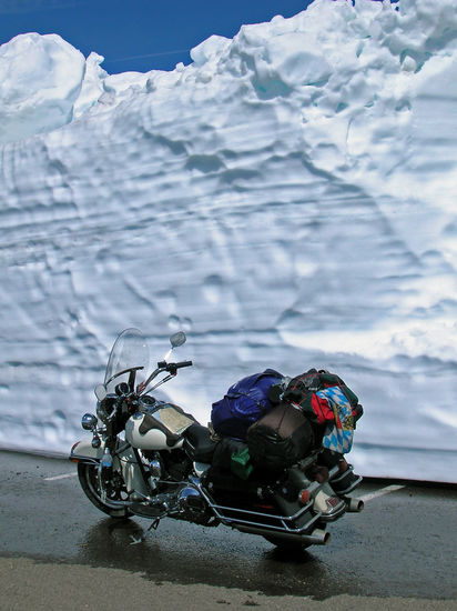 So viel Schnee Ende Mai!