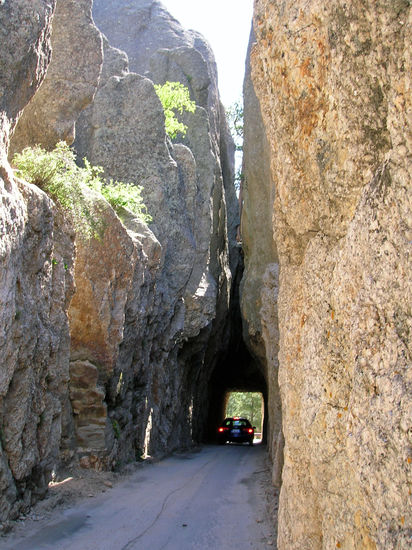 Tunnel auf dem Needles Highway