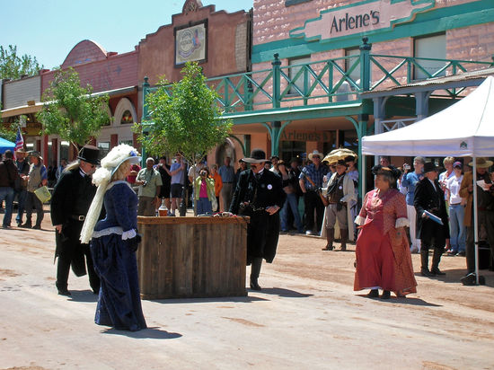 Wyatt Earp Days in Tombstone
"the town too tough to die"