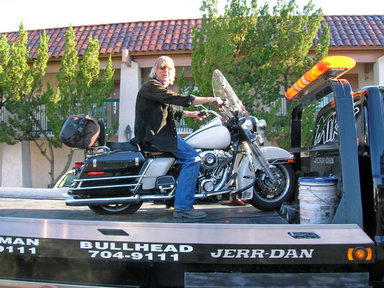 Hier kann Rolf schon wieder lachen!