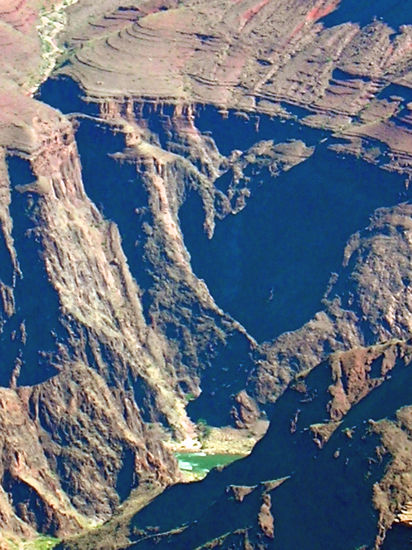 Moran Point - Blick auf den Colorado River im Grand Canyon