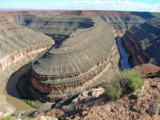 Goosenecks State Park - Blick auf den San Juan River