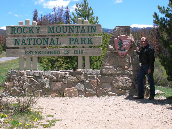 Hier schien noch die Sonne und Schnee war nur in der Ferne zu sehen!