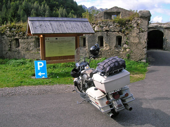 Auf dem Predil-Sattel