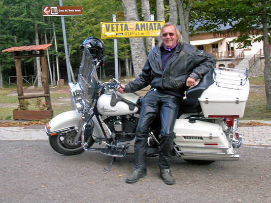 Monte Amiata - von hier aus lief Rolf zu Fuß auf den Gipfel