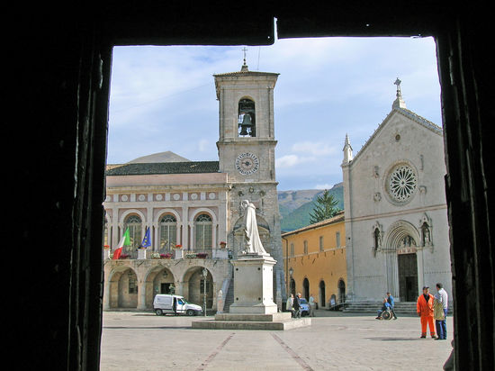 Norcia - Stadt des Heiligen Benedikt