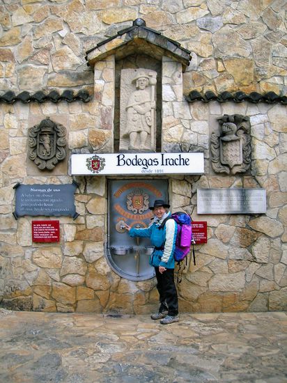 Irache - am Weinbrunnen