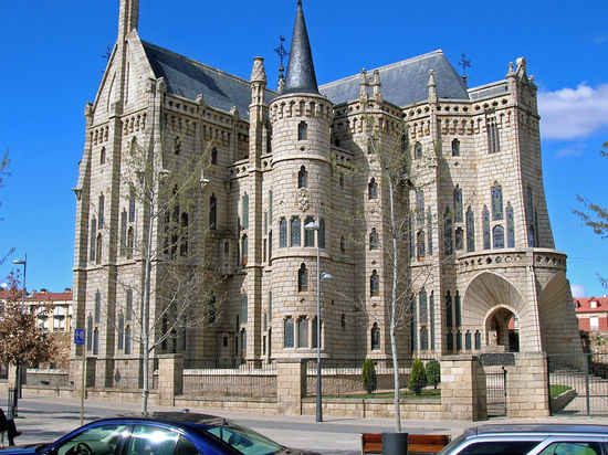 Bischofspalast (1913) - Astorga
(es hat nie ein Bischof dort gewohnt!)