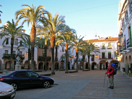 Pilgerfreund Bernd - Abmarsch aus Zafra