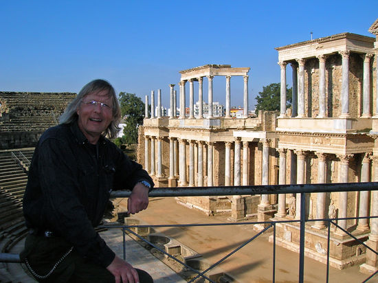Theater ( 15 v. Chr.) - Merida -
Das Theater fasste 6.000 Zuschauer. Heute ist es Konzertbühne.
