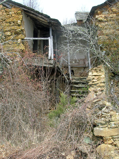 Verfallene Häuser - ein Jammer