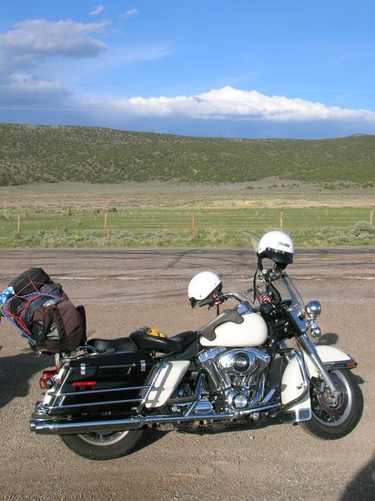 Blick auf die San Cristo Mountains