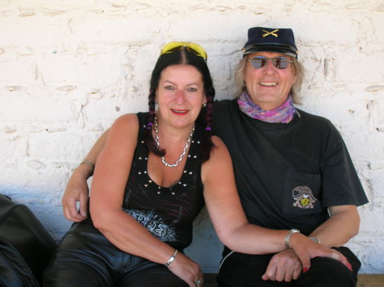 Fort Davis - Rolf mit neu erstandener Mütze