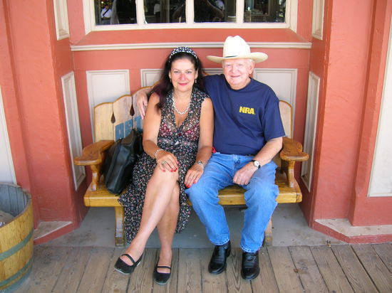 Wir trafen diesen netten Texaner und