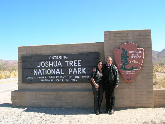 Schönes Wetter im Joshua Tree National Park