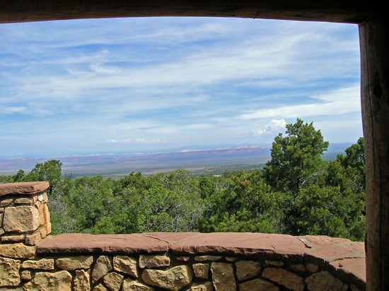 Blick auf die Vermillion Cliffs