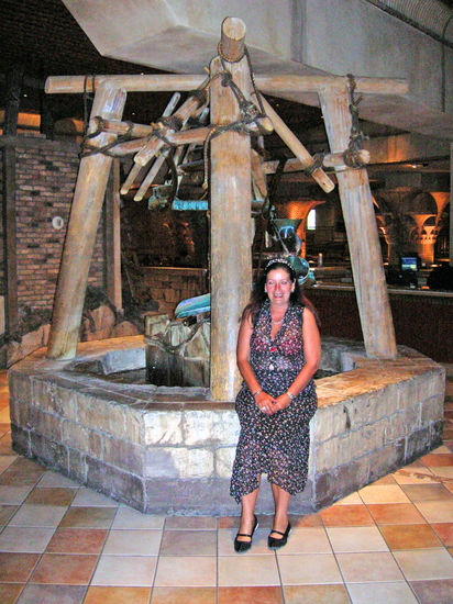 Im Luxor - wo wir ein tolles Abendbuffet hatten