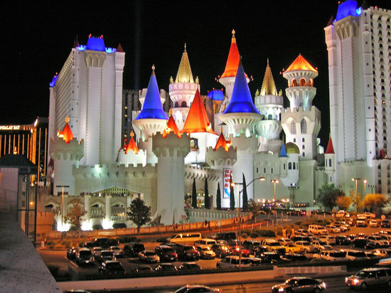 Las Vegas - Hotel Excalibur - hier haben wir übernachtet