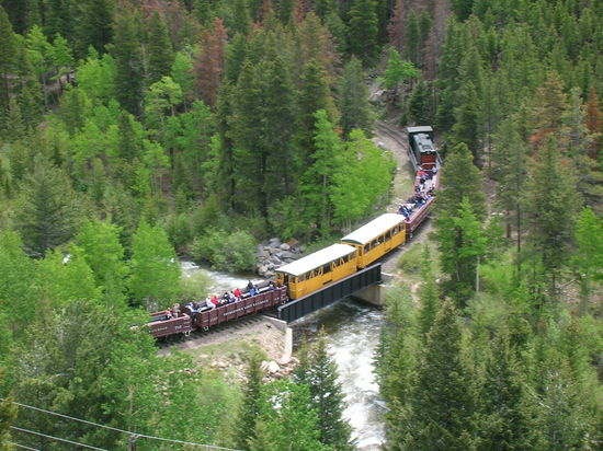 Museumseisenbahn zwischen Georgetown und Silver Plume