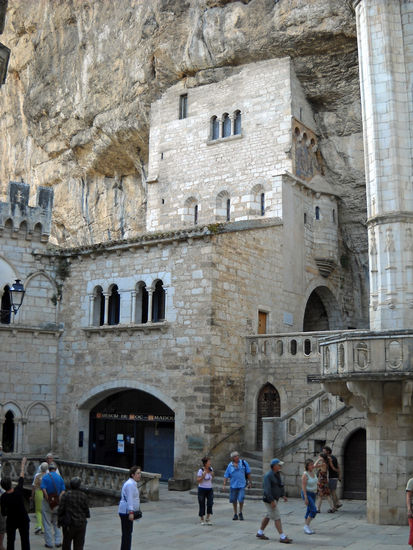 Rocamadour - Chapelle Notre Dame
Diese "Wunderkapelle" ist das "Allerheiligste" von Rocamadour
