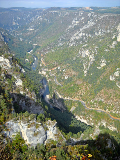 Blick vom Roc des Hourtous - grandios