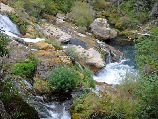 Wasserfall der Vis in Saint-Maurice-Navacelles