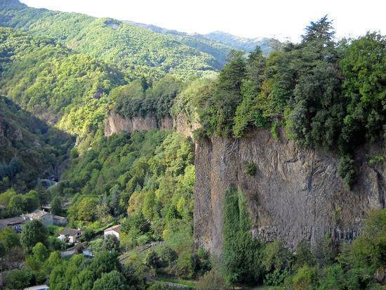Thueyts am Oberlauf der Ardèche