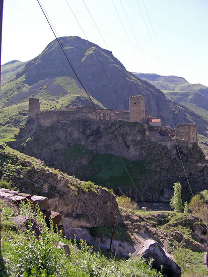 Grenzfestung an der türkisch-georgischen Grenze