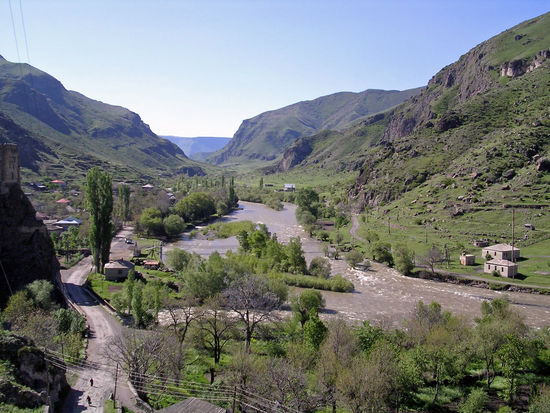 Die schöne Landschaft entschädigte uns für die miserablen Straßen!