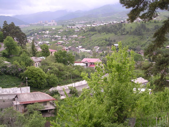 Dilijan, hier haben wir in einem armenischen Guesthouse übernachtet