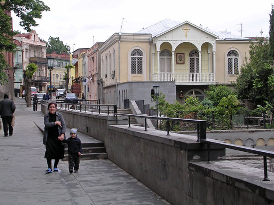In der Altstadt von Tiflis
