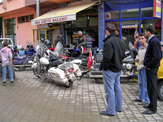 Mittagspause an der türkischen Schwarzmeerküste