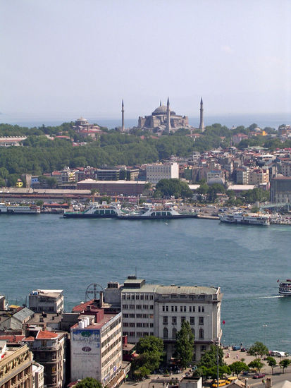 Istanbul - Blick auf die Hagia Sofia