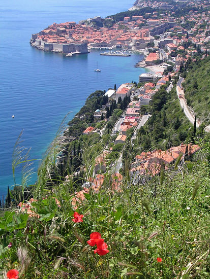 Blick auf Dubrovnik - Kroatien