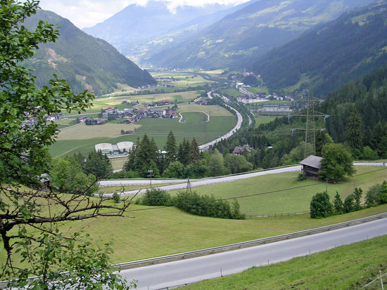 Blick ins Zillertal