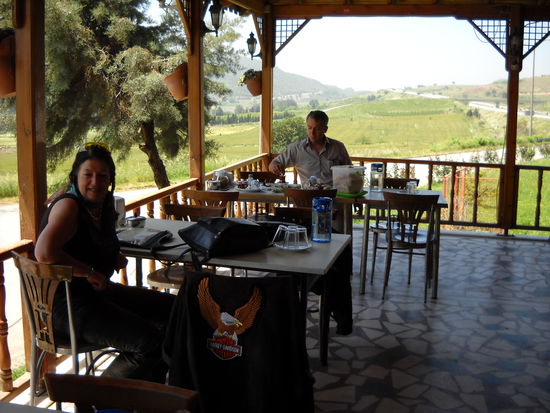 In dieser Raststätte konnte man gut essen ...